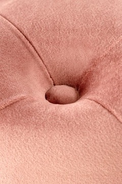 Элегантная скамейка ATHENA в гламурном розово-золотом стиле.