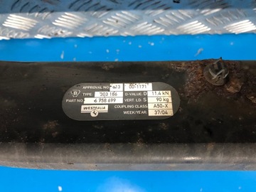 BMW E61 ZAŘÍZENÍ(HÁK) TÁŽNÝ KOULE NOSNÍK 6758699 6758700