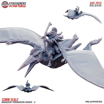 Amazon Terradon Rider C Kyoushuneko Miniatures
