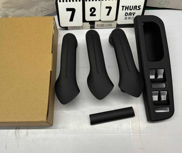 РУЧКА ДВЕРНАЯ РУЧКА ДЛЯ VW GOLF BORA JETTA 4MK4 ЛЕВАЯ ПРАВАЯ МАТОВАЯ 3 ШТ.