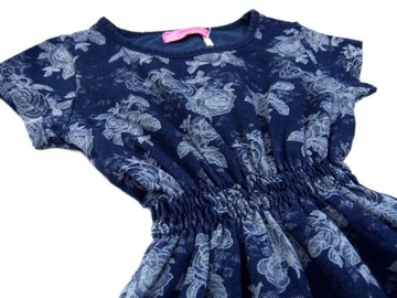 607 wygodna SUKIENKA jak jeans *IRINA* 20zł.brutto