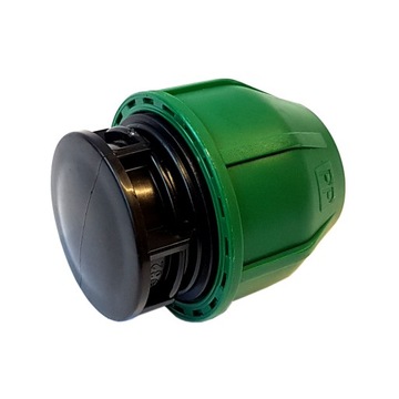 KOREK SKRĘCANY ZAŚLEPKA PE 32 mm NAWANDNIANIE RURA