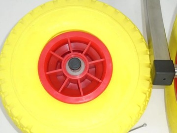 Транцевые колеса KT400HPoly для понтона из нержавеющей стали + бескамерные