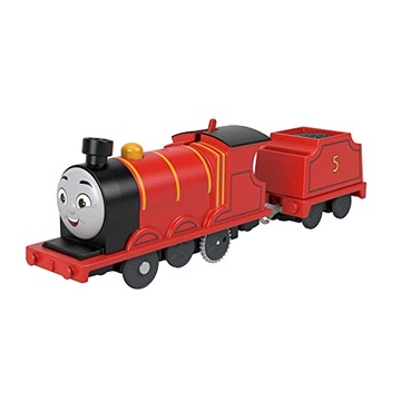 Fisher-Price Thomas & Friends James Motorized Toy Train Engine for Preschoo