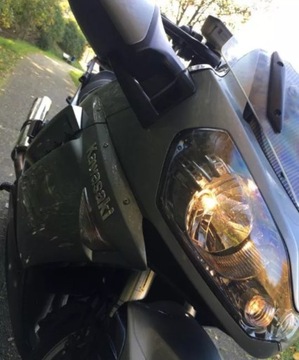 Эмблема-логотип Kawasaki СЕРЕБРЯНАЯ надпись 2x 20см + подарок