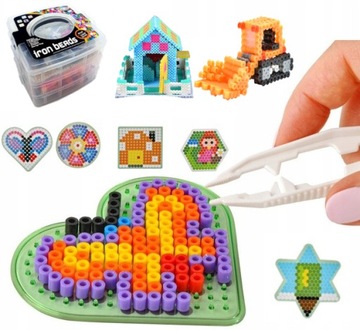 МЕГА НАБОР 6000 ГЛАДИЛЬНЫХ БУСИН ДЛЯ ГЛАЖКИ XXL ТВОРЧЕСКИЙ ПОДАРОК