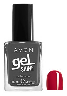 avon żelowy LAKIER do paznokci RED IS RED 08771