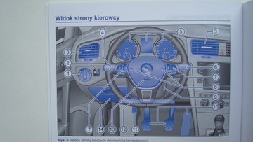 VW GOLF 7 Польский мануал для VW Golf VII 2012-2016 гг., красочный оригинал