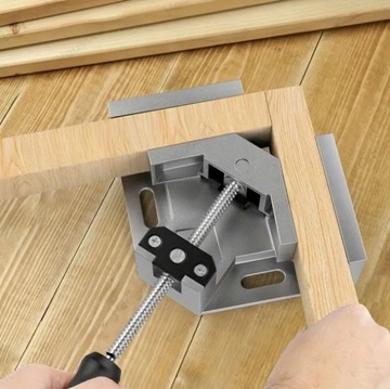 CARPENT'S CLAMP угловой алюминиевый зажим, угловой зажим 90°, держатель тисков