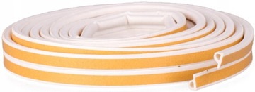 USZCZELKA GUMOWA DO OKIEN DRZWI 9x5,5 BIAŁA P 100m