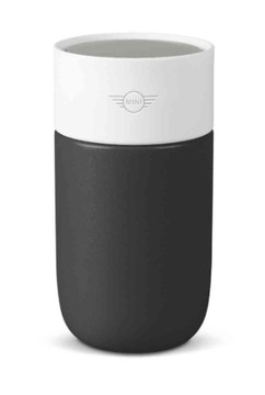 MINI OE Kubek termo 300 ml czarno-biały