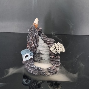 KOMINEK ZAPACHOWY BACKFLOW KADZIELNICA+12 kadzidła PALO SANTO