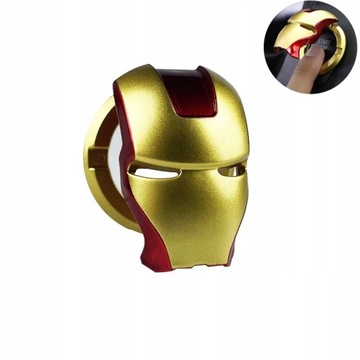 SAMOCHODU NAKŁADKA PRZYCISK START STOP IRON MAN
