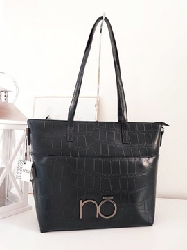 Nobo torba shopper bag czarna design
