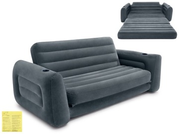 Materac Dmuchany Łóżko Sofa Rozkładana Intex 66552