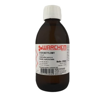 ETER DIETYLOWY - czysty do analiz - 250ml