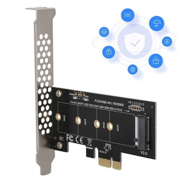 КАРТА РАСШИРЕНИЯ UGREEN PCIE 3.0 X1 M.2 M-KEY