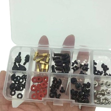 1 комплект компьютерного корпуса с настольным компьютером с винтами с накатанной головкой