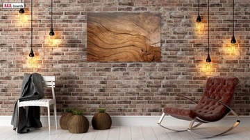 Магнитная стеклянная доска OLD WOOD 60x40см