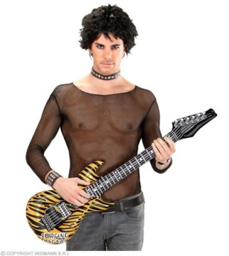 РОК ЭЛЕКТРОГИТАРА ОРАНЖЕВЫЙ НАДУВНОЙ