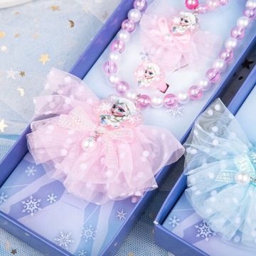 Принцесса Эльза Ледяная Королева браслет колье кольцо DISNEY