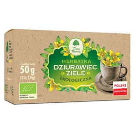Ekologiczna herbatka Dziurawiec ziele 25x2g - Dary
