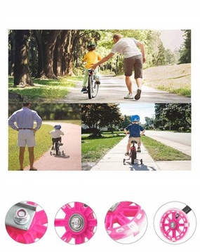 БОКОВЫЕ ПОДДЕРЖКИ КОЛЕСА СО СВЕТОДИОДАМИ ДЛЯ ВЕЛОСИПЕДА 12–20 ФУТОВ