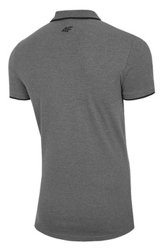 T-shirt 4F NOSH4-TSM009 Polo - 24M/Middle Gray