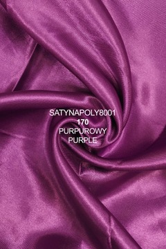 SATYNA PODSZEWKOWA POLIESTER8001 170 Purple