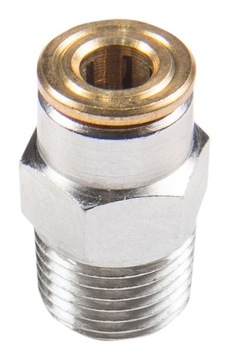 SZYBKOZŁĄCZE PROSTE WTYKOWE TEKALAN M10x1 Ø 4 MM