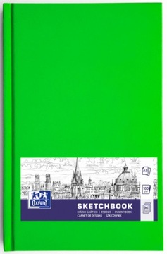 400152621 SZKICOWNIK OXFORD SZYTY A5 96K 100g