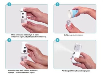 Увлажняющий крем для лица-спрей-нано-спрей 30 мл