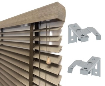 ДЕРЕВЯННЫЕ ЖАЛЮЗИ 50 ММ ЭЛЕКТРИЧЕСКИЙ + БЛОК УПРАВЛЕНИЯ