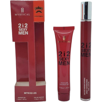 MINI ZESTAW PERFUMETKA MĘSKA 2i2 SEXY MEN i ŻEL POD PRYSZNIC