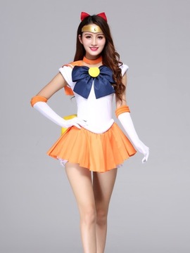 Cosplay Anime Sailor Moon Usagi Tsukino Crystal Dr