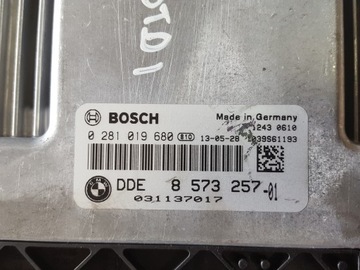 BMW 3 F30 11-14R 2.0 D JEDNOTKA ŘÍZENÍ MOTORU 8573257