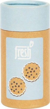 Свежее маленькое деревянное игрушечное печенье на ножке