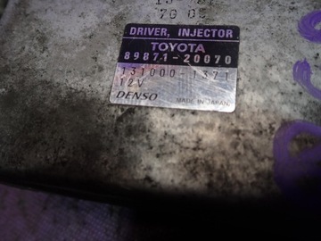 COROLLA VERSO II 2,2 D4D JEDNOTKA ŘÍZENÍ MOTORU 89871-20070 131000-1371