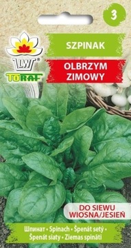 Szpinak olbrzym zimowy 10g TORAF