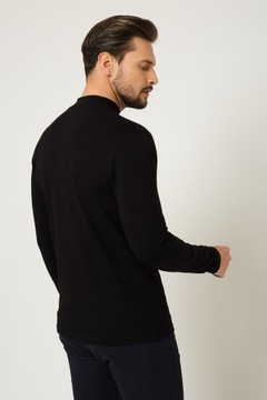 PÓŁGOLF GOLF KLASYCZNY POD MARYNARKĘ BAWEŁNA L