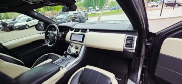 Land Rover Range Rover Sport II SUV Facelifting 5.0L V8 S/C 525KM 2019 Land Rover Range Rover Sport Benzyna 525KM PPF 4x4 Kamery 360 Panorama Doc, zdjęcie 38