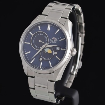 Zegarek męski ORIENT Automatic RA-AK0303L10B - Contemporary Sun & Moon