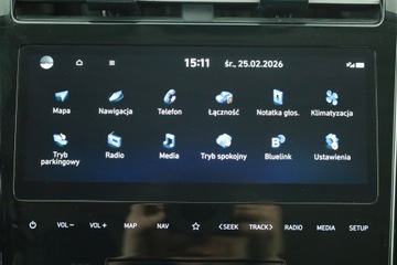 Hyundai Tucson IV SUV 1.6 T-GDI 48V 150KM 2022 Hyundai Tucson 1.6 T-GDI 48V MHEV, Salon Polska, zdjęcie 8