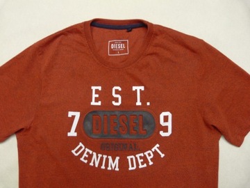 DIESEL męska koszulka T-Shirt Tee O-Neck premium L