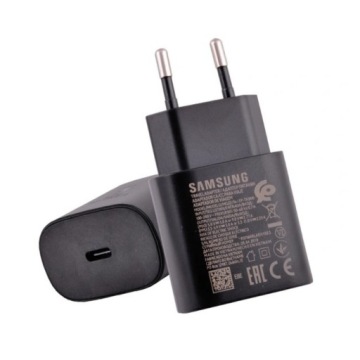 ЗАРЯДНОЕ УСТРОЙСТВО SAMSUNG ДЛЯ БЫСТРОЙ ЗАРЯДКИ 25 Вт + КАБЕЛЬ USB C 25 Вт