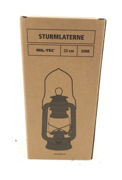 Керосиновая лампа MIL-TEC 23 см, оцинкованная НОВАЯ