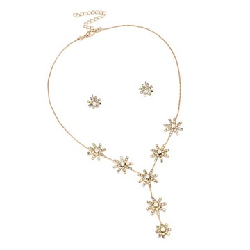 Lady Wedding Party Set Rhinestone