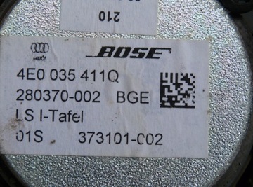 AUDI A8 D3 ДИНАМИКИ КОМПЛЕКТ САБВУФЕРА BOSE