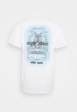 T-shirt z nadrukiem Night Addict S