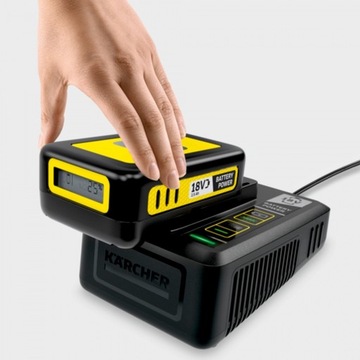 Зарядное устройство + аккумулятор 18В 2,5 Ач KARCHER 2.445-062.0